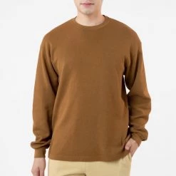 Los Angeles Apparel TX407GD - Long Sleeve Heavy Thermal Crew Neck Men's