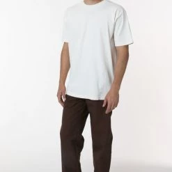 Los Angeles Apparel RTWL01 - Twill Work Pants Brown Women's 9 Los Angeles Apparel RTWL01 - Twill Work Pants Brown Women's