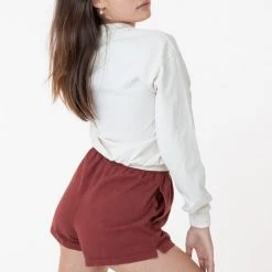 Los Angeles Apparel Women's 1214GD - Heavy Jersey Garment Dye Short Shorts