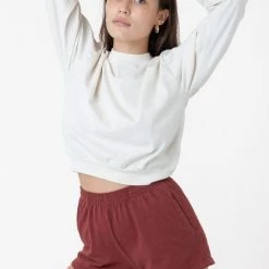 Los Angeles Apparel Women's 1214GD - Heavy Jersey Garment Dye Short Shorts