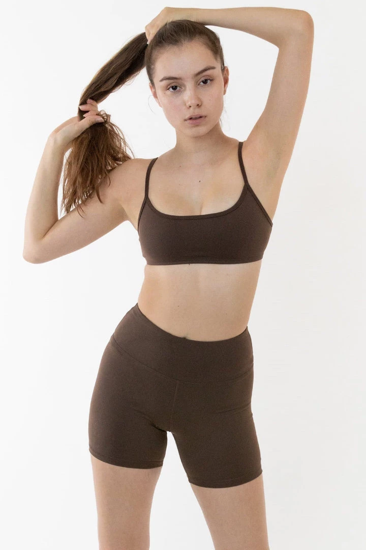 Los Angeles Apparel RAW303 - Spaghetti Sports Bra 7 Los Angeles Apparel RAW303 - Spaghetti Sports Bra