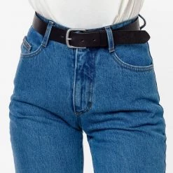 Los Angeles Apparel RSALBT01 - Classic Buckle Leather Belt Women's