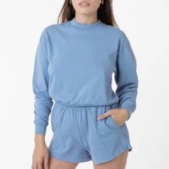 Los Angeles Apparel Women's 1214GD - Heavy Jersey Garment Dye Short Shorts