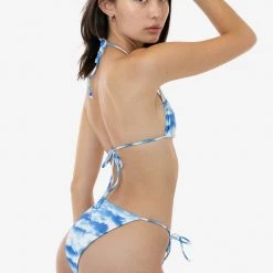 Los Angeles Apparel RNT3003P - Printed String Bikini Top