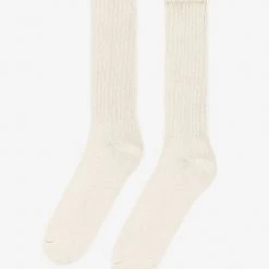 Los Angeles Apparel RIBCSOCK - Flat Knit Rib Crew Sock Women's