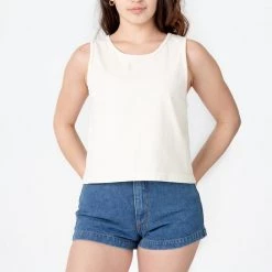 Los Angeles Apparel Women's 1833GD - Garment Dye Mid-Tank