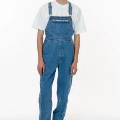 Los Angeles Apparel RDNU07 - Unisex 14 Oz. Denim Overall Men's