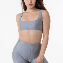 Los Angeles Apparel RNT3005 - Square Neck Bikini Top Women's 59 Los Angeles Apparel RNT3005 - Square Neck Bikini Top Women's