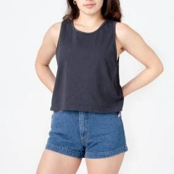Los Angeles Apparel Women's 1833GD - Garment Dye Mid-Tank