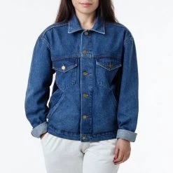 Los Angeles Apparel RDNM04 Unisex - Denim Jacket Women's