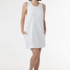 Los Angeles Apparel 1840GD - Garment Dye Tank Dress Women's