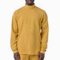 Los Angeles Apparel Men's 1811GD Unisex - Long Sleeve Garment Dye Turtleneck 15 Los Angeles Apparel Men's 1811GD Unisex - Long Sleeve Garment Dye Turtleneck