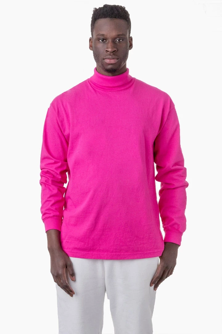 Los Angeles Apparel Men's 1811GD Unisex - Long Sleeve Garment Dye Turtleneck 10 Los Angeles Apparel Men's 1811GD Unisex - Long Sleeve Garment Dye Turtleneck