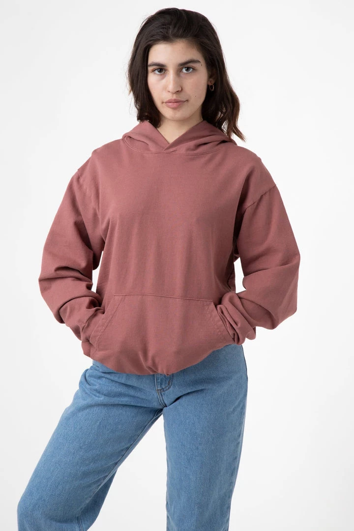 Los Angeles Apparel MWT09GD Unisex - Long Sleeve Garment Dye French Terry Pullover Hoodie 8 Los Angeles Apparel MWT09GD Unisex - Long Sleeve Garment Dye French Terry Pullover Hoodie