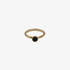 Los Angeles Apparel RNGBLCKU - 5mm Universal Enamel Ring