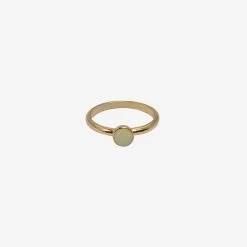Los Angeles Apparel RNGBLCKU - 5mm Universal Enamel Ring