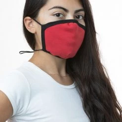 Los Angeles Apparel FACEMASK3 - 3-Pack Cotton Mask