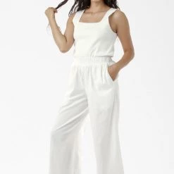 Los Angeles Apparel RCT308 - Cotton Twill Wide Pants Women's
