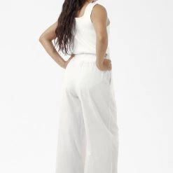 Los Angeles Apparel RCT308 - Cotton Twill Wide Pants Women's