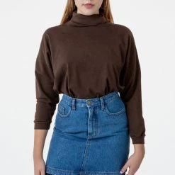 Los Angeles Apparel Women's RDNW33 - Denim Mini Skirt