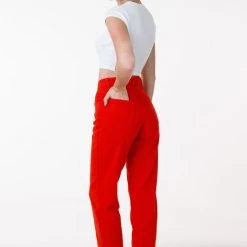 Los Angeles Apparel RBDW01GD - Garment Dye Women's Relaxed Fit Bull Denim Jean (Limited Edition)