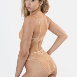 Los Angeles Apparel FNS94 - Floral Lace Bikini Panty