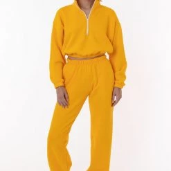 Los Angeles Apparel Women's F394 - Flex Fleece High Waist Sweatpant