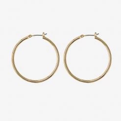 Los Angeles Apparel Women's EARHOOP01 - Timeless Small Hoop Earrings