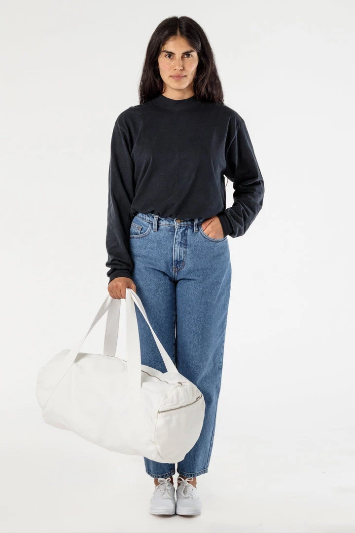 Los Angeles Apparel Women's BD04 - Bull Denim Diagonal Strap Gym Bag 15 Los Angeles Apparel Women's BD04 - Bull Denim Diagonal Strap Gym Bag