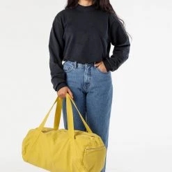 Los Angeles Apparel Women's BD04 - Bull Denim Diagonal Strap Gym Bag