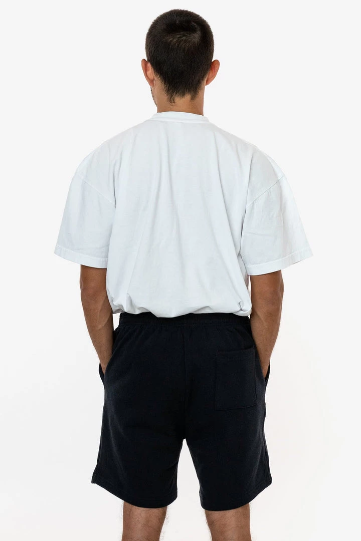 Los Angeles Apparel Men's HF-02 Mix - 14oz. Heavy Fleece Mid-Length Short 9 Los Angeles Apparel Men's HF-02 Mix - 14oz. Heavy Fleece Mid-Length Short