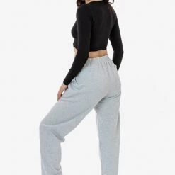 Los Angeles Apparel HF-05 Mix - 14 Oz. Heavy Fleece Straight Leg Sweatpant