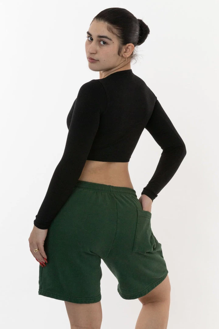 Los Angeles Apparel Men's HF02GD Mix - Garment Dye 14oz. Heavy Fleece Mid-Length Short 5 Los Angeles Apparel Men's HF02GD Mix - Garment Dye 14oz. Heavy Fleece Mid-Length Short