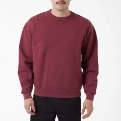 Los Angeles Apparel HF07GD - 14oz. Garment Dye Heavy Fleece Pullover Crewneck Sweatshirt Men's