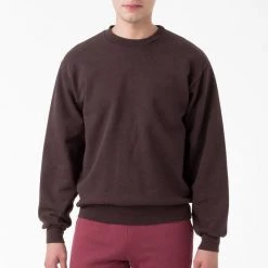 Los Angeles Apparel HF07GD - 14oz. Garment Dye Heavy Fleece Pullover Crewneck Sweatshirt Men's