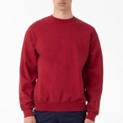 Los Angeles Apparel HF07GD - 14oz. Garment Dye Heavy Fleece Pullover Crewneck Sweatshirt Men's