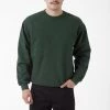 Los Angeles Apparel HF07GD Mix - 14oz. Garment Dye Heavy Fleece Pullover Crewneck Sweatshirt Women's