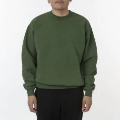 Los Angeles Apparel HF07GD - 14oz. Garment Dye Heavy Fleece Pullover Crewneck Sweatshirt Men's