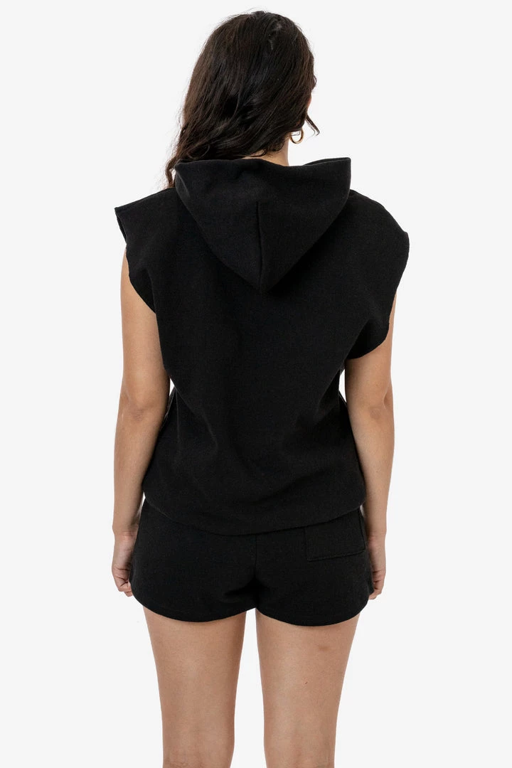 Los Angeles Apparel HF-08 Unisex - 14 Oz. Heavy Fleece Sleeveless Hooded Pullover Women's 10 Los Angeles Apparel HF-08 Unisex - 14 Oz. Heavy Fleece Sleeveless Hooded Pullover Women's