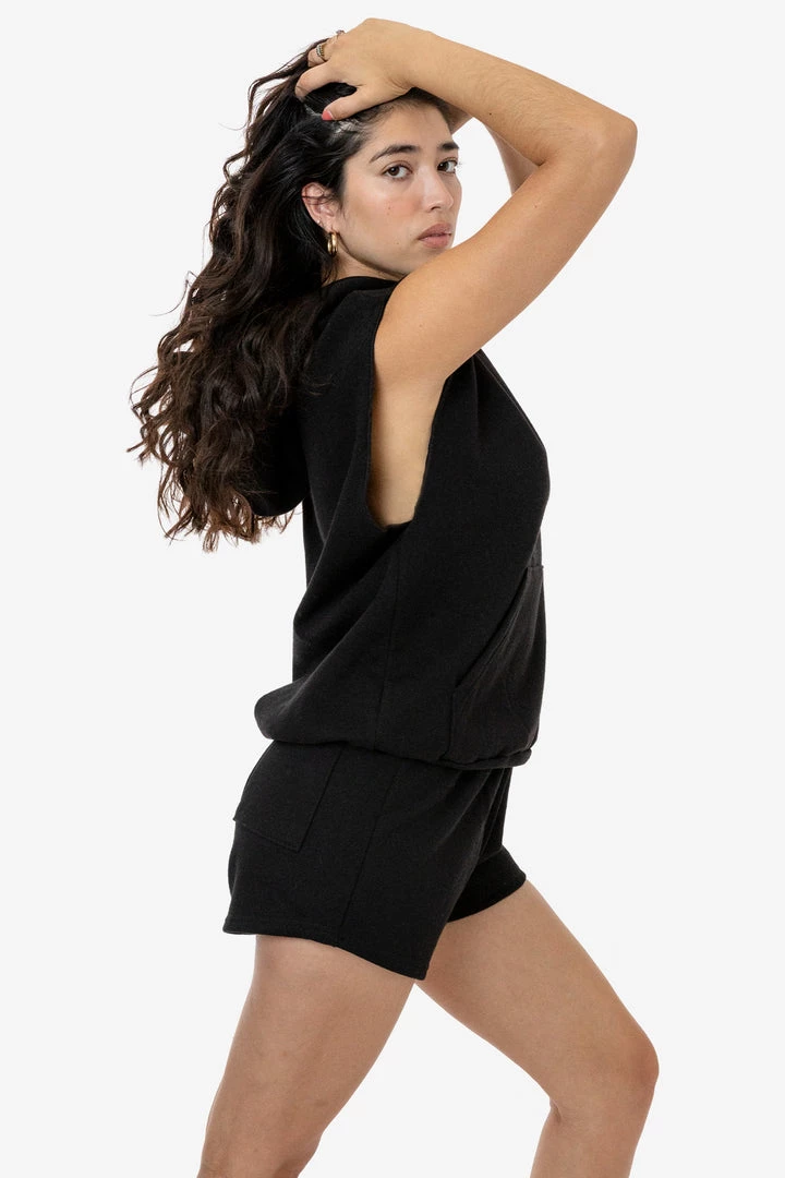 Los Angeles Apparel HF-08 Unisex - 14 Oz. Heavy Fleece Sleeveless Hooded Pullover Women's 4 Los Angeles Apparel HF-08 Unisex - 14 Oz. Heavy Fleece Sleeveless Hooded Pullover Women's