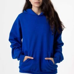 Los Angeles Apparel HF09GD Mix - Garment Dye 14oz. Heavy Fleece Hooded Pullover Sweatshirt