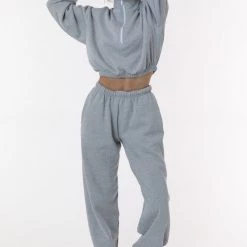 Los Angeles Apparel Women's F394 - Flex Fleece High Waist Sweatpant