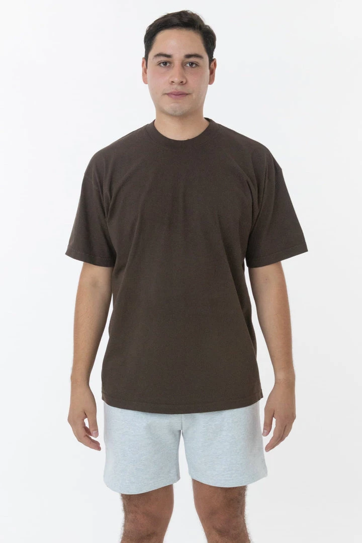 Los Angeles Apparel Men's HF-02 Mix - 14oz. Heavy Fleece Mid-Length Short 10 Los Angeles Apparel Men's HF-02 Mix - 14oz. Heavy Fleece Mid-Length Short