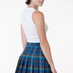 Los Angeles Apparel RGB300P - Plaid Tennis Skirt Women's