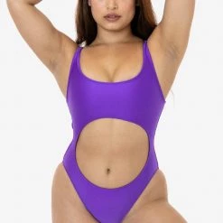 Los Angeles Apparel RNT106 - Cutout Bathing Suit Women's