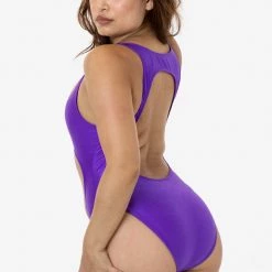 Los Angeles Apparel RNT106 - Cutout Bathing Suit Women's