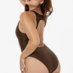 Los Angeles Apparel RNT106 - Cutout Bathing Suit Women's