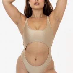 Los Angeles Apparel RNT106 - Cutout Bathing Suit Women's