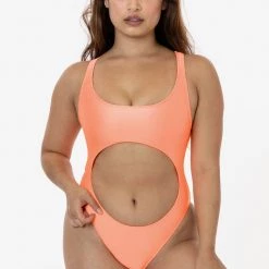 Los Angeles Apparel RNT106 - Cutout Bathing Suit Women's