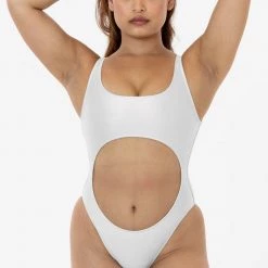 Los Angeles Apparel RNT106 - Cutout Bathing Suit Women's